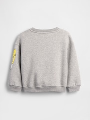 Gap Grey VintageSoft Graphic Sweatshirt (6mths-5yrs) (6mths-5yrs) - Image 2 of 3