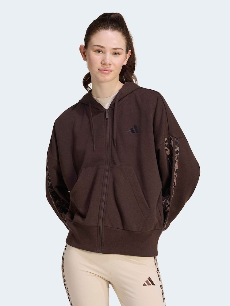 animal - Sweat-shirt à capuche adidas Essentials 3-Stripes - Image 1 de 5 animal - Sweat-shirt à capuche adidas Essentials 3-Stripes - Image 1 de 5
