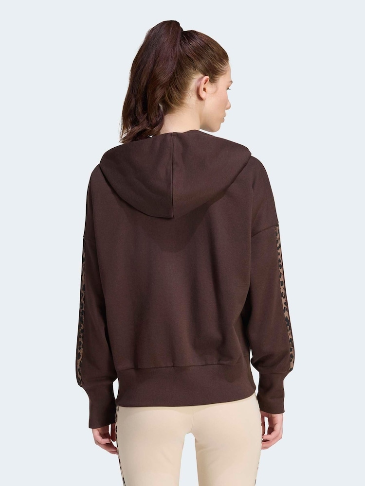 animal - Sweat-shirt à capuche adidas Essentials 3-Stripes - Image 2 de 5 animal - Sweat-shirt à capuche adidas Essentials 3-Stripes - Image 2 de 5