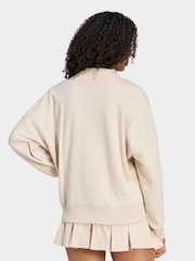 adidas Beige Colourpop Crew Neck Sweatshirt - Image 2 of 3
