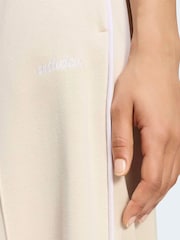 adidas Beige Colourpop Wide Leg Joggers - Image 4 of 6