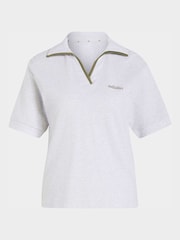 adidas Light Grey Colourpop Polo Top - Image 4 of 4