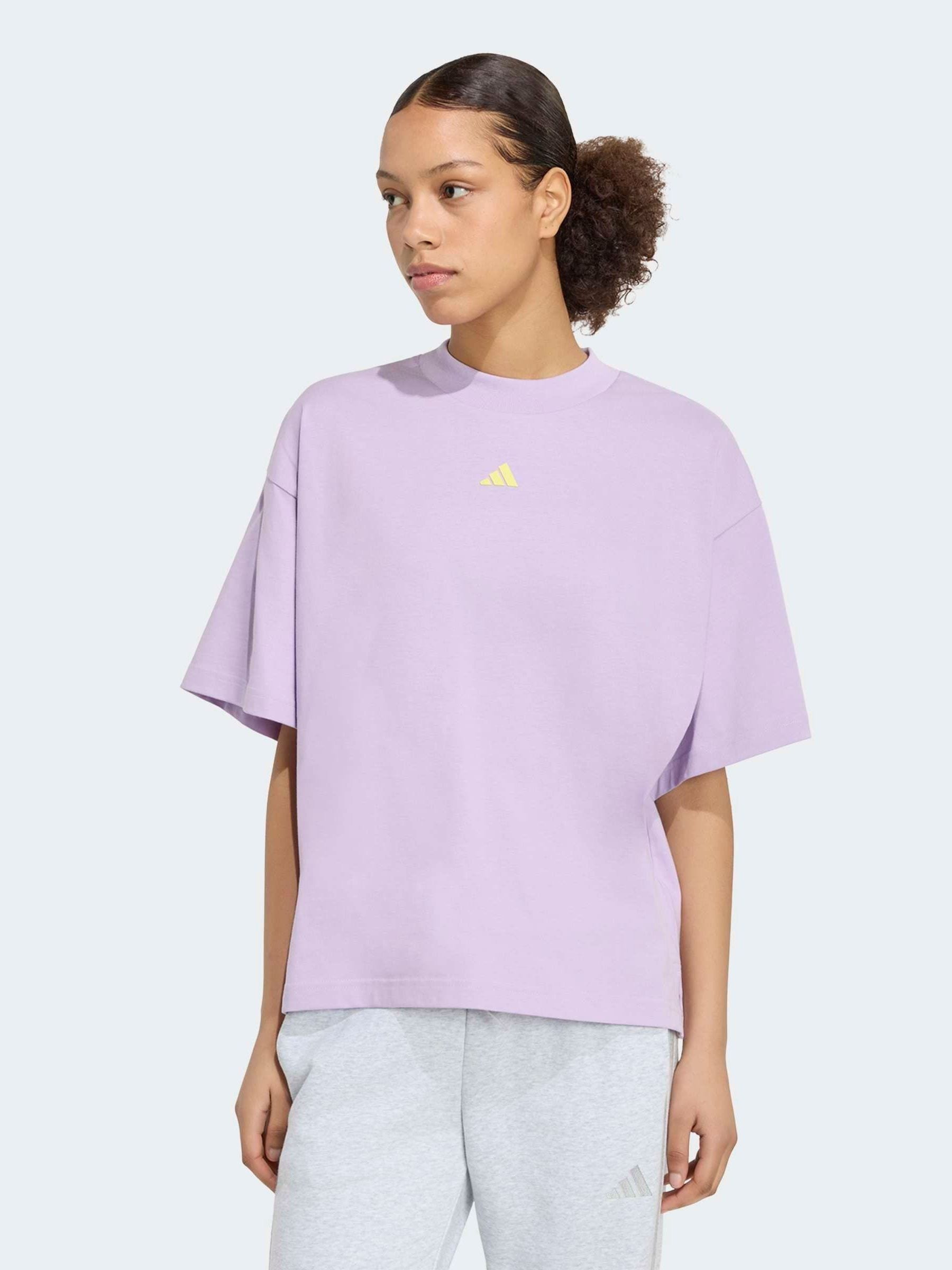 Satın al Mor - adidas 3-Çizgi Studio Grafik Desenli Oversize
