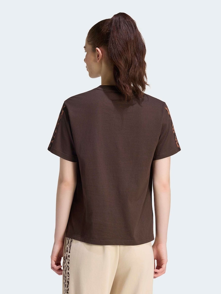 adidas Animal Essentials 3-Stripes T-Shirt - Image 2 of 6