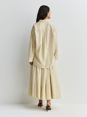 By Malene Birger White Derris Voile Polka Dot Relaxed Shirt - Image 3 of 8