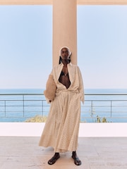 By Malene Birger White Derris Voile Polka Dot Relaxed Shirt - Image 7 of 8