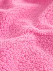 Pink Borg Baby Gilet Jacket (0mths-2yrs) - Image 5 of 5
