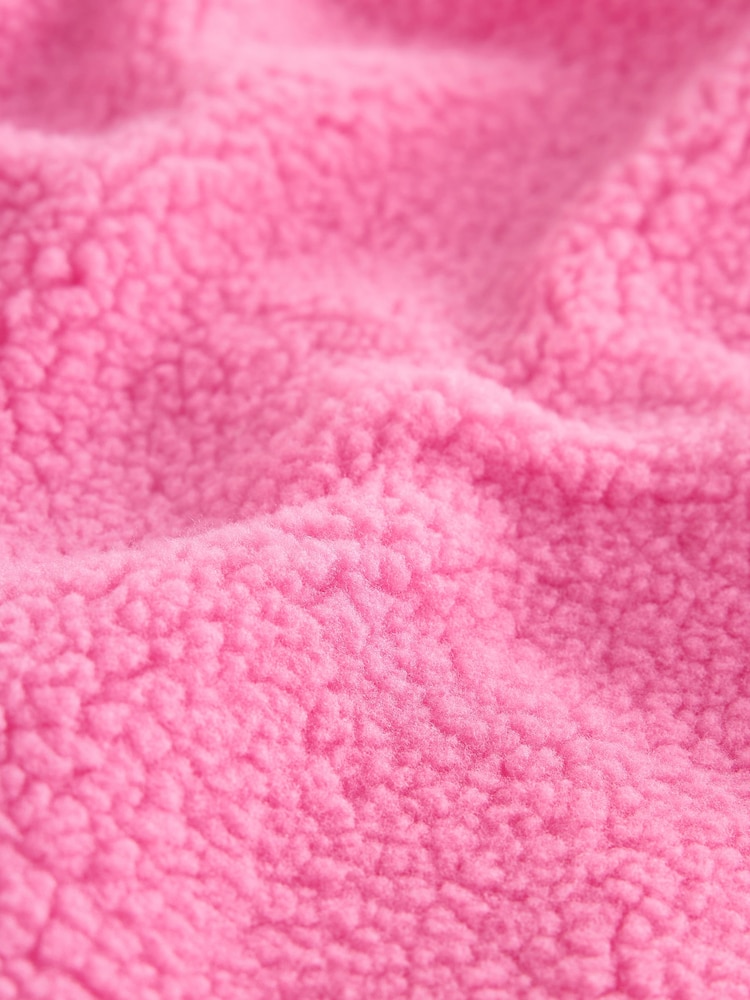 Pink Borg Baby Gilet Jacket (0mths-2yrs) - Image 5 of 5 Pink Borg Baby Gilet Jacket (0mths-2yrs) - Image 5 of 5