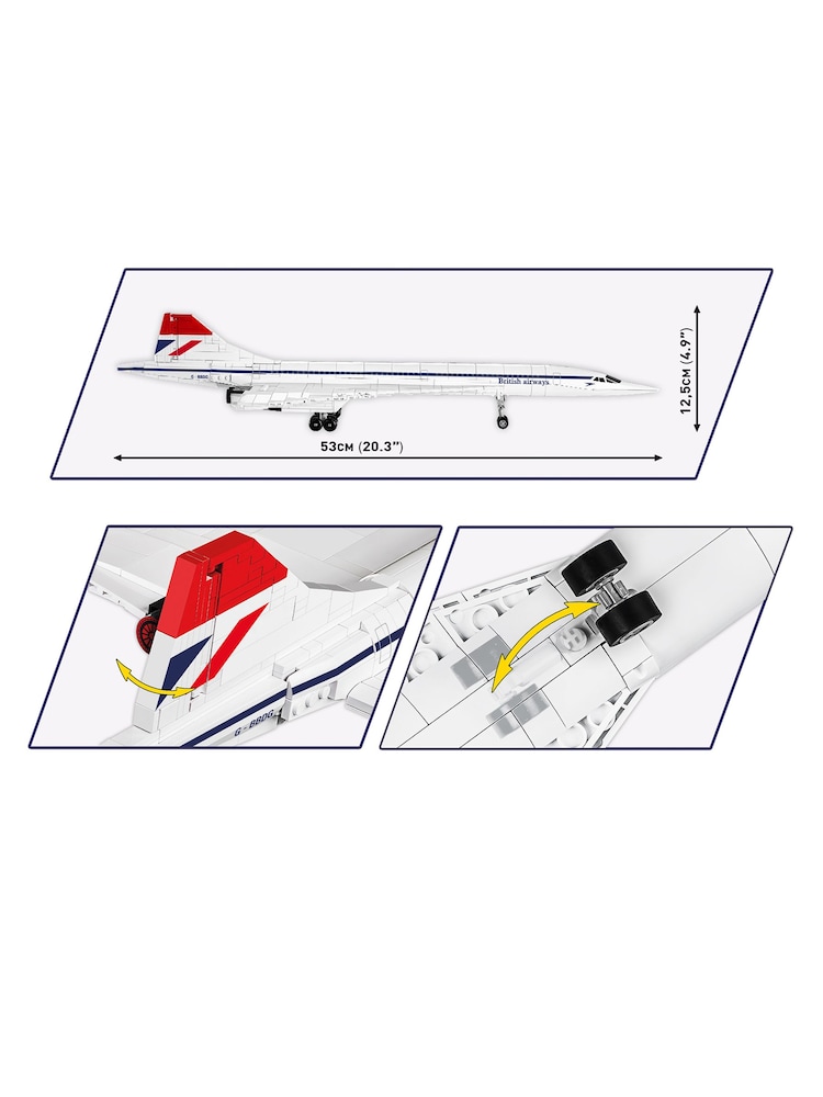 Cobi Concorde Model - Attēls 2 no 4