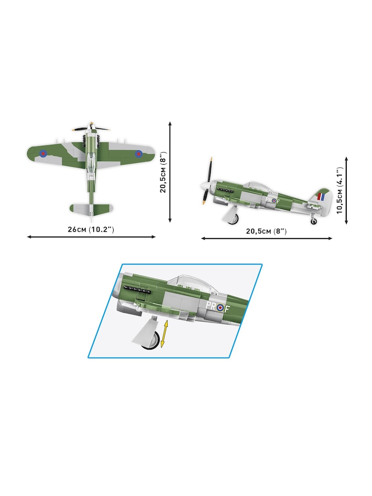 Cobi Hawker Typhoon Model - Image 2 of 5