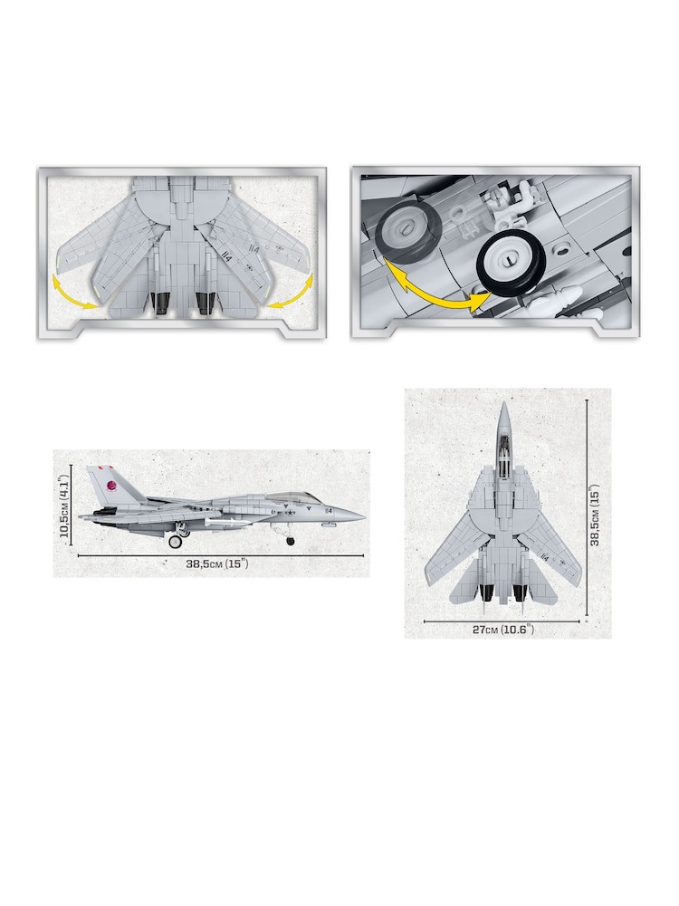 Cobi Top Gun F14 Tomcat Model - Attēls 2 no 5