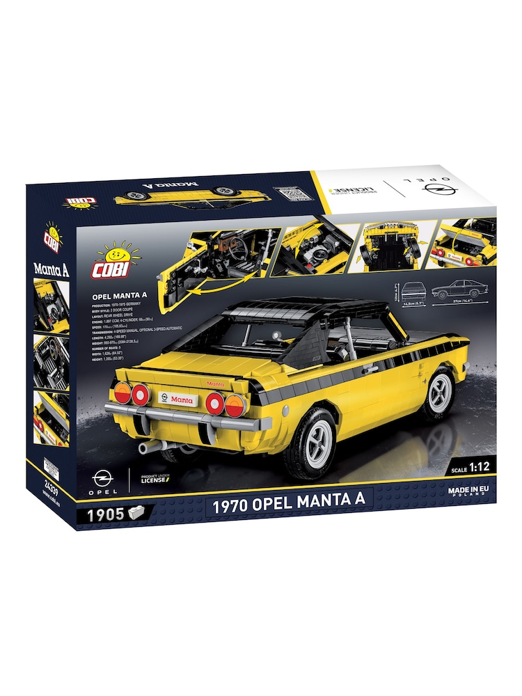 Cobi 1970 Opel Manta modell - Bilde 6 av 6