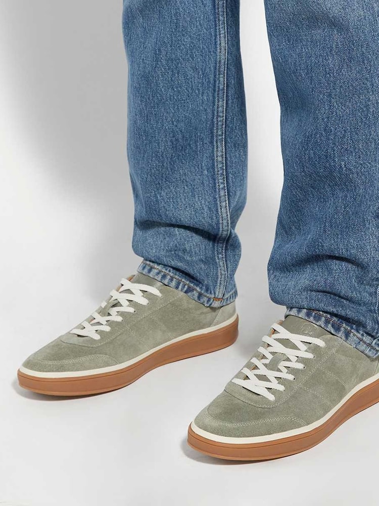 Grün - Standard-Fit - Dune London Tony Cupsohle-Sneaker - Bild 8 von 8