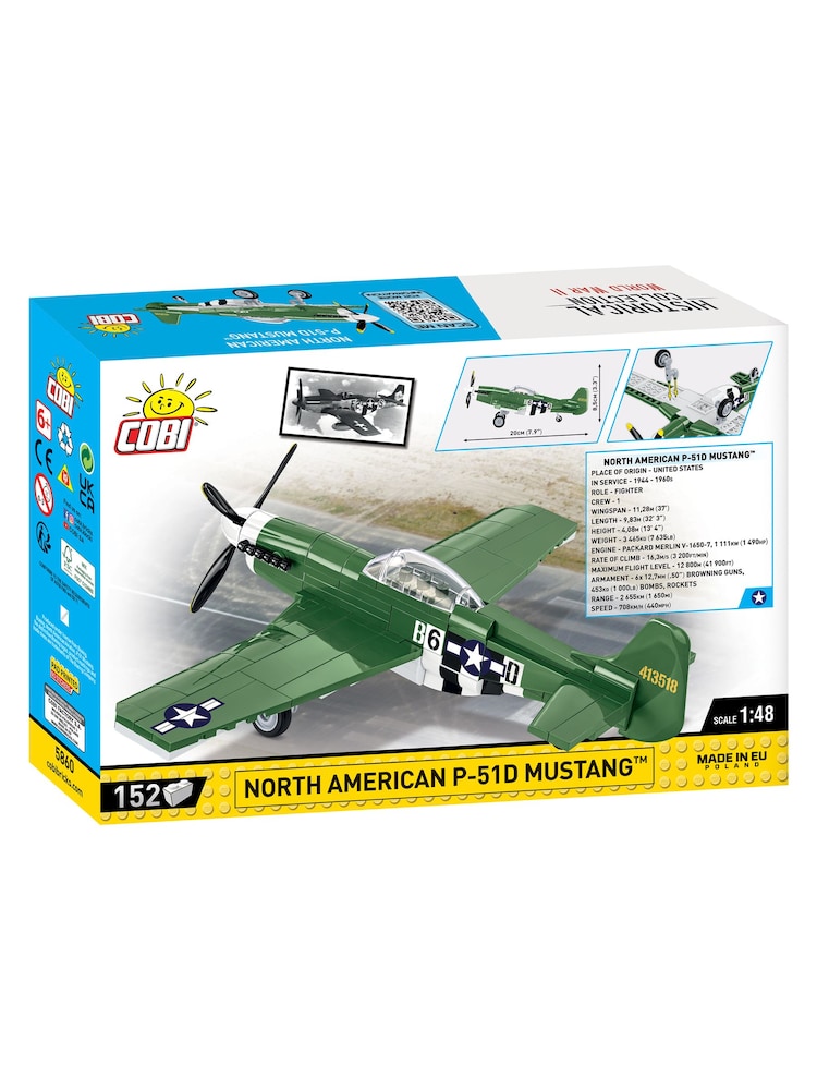 Cobi Mustang P-51D Model - Image 6 of 6