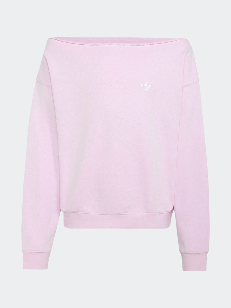 adidas Originals Pink OS Sweat Shirt - Image 6 of 6 adidas Originals Pink OS Sweat Shirt - Image 6 of 6