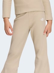 adidas Originals Brown Long Sleeve Top & Trouser Set - Image 5 of 8