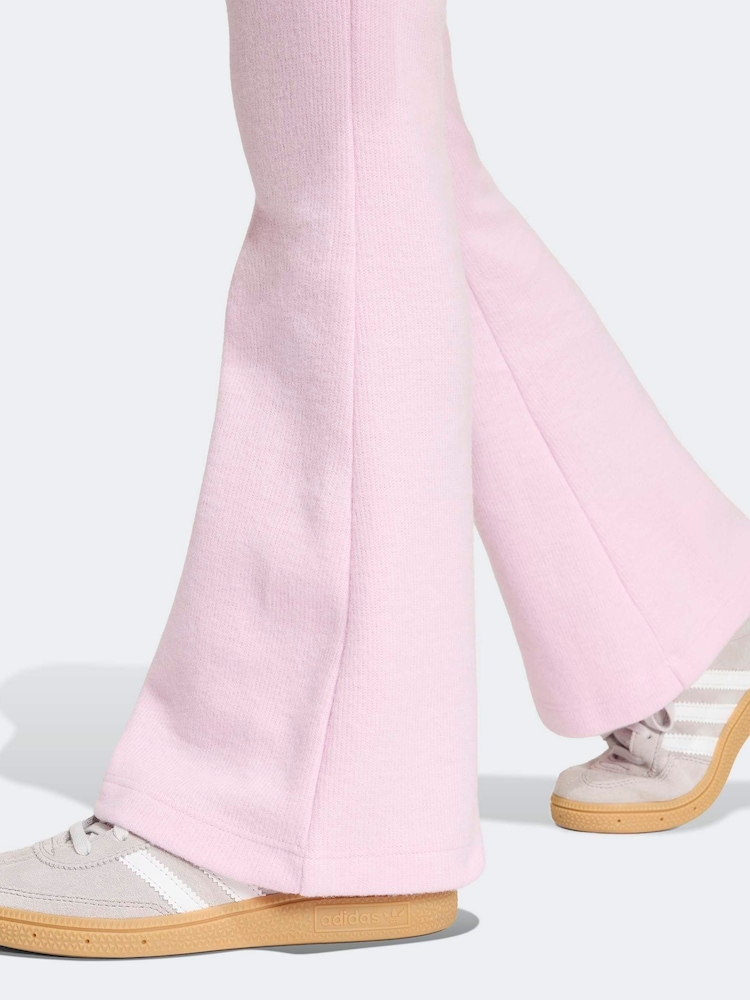 adidas Originals Pink Long Sleeve Top & Trouser Set - Image 5 of 5
