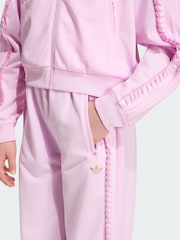 adidas Originals Pink Firebird Joggers - Image 3 of 6