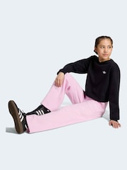 adidas Originals Pink Wide Leg Joggers - Image 3 of 6