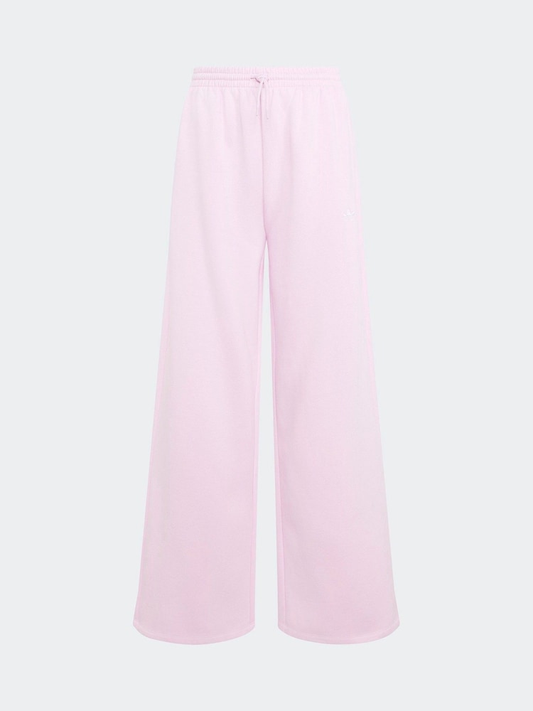adidas Originals Pink Wide Leg Joggers - Image 8 of 8