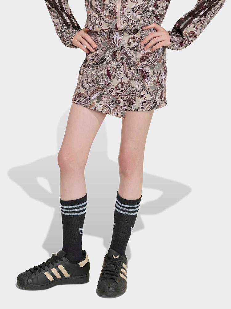 adidas Originals Natural Liberty London Skirt - Image 1 of 6 adidas Originals Natural Liberty London Skirt - Image 1 of 6