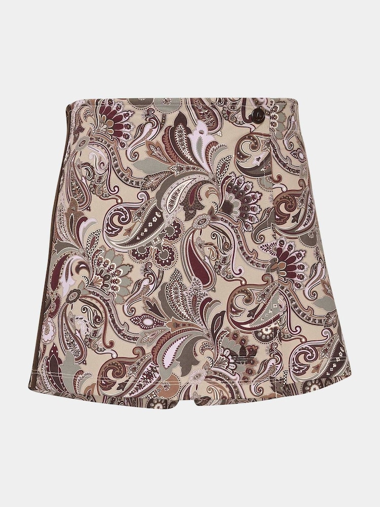 adidas Originals Natural Liberty London Skirt - Image 6 of 6 adidas Originals Natural Liberty London Skirt - Image 6 of 6