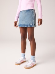 adidas Originals Blue Denim Skirt - Image 1 of 6