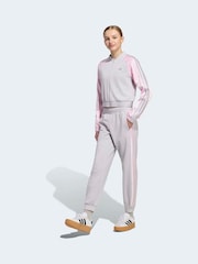 Gray - adidas Satin Tracksuit - Larawan 1 ng 6