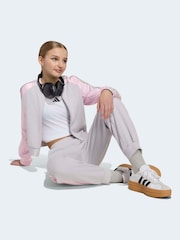 Gray - adidas Satin Tracksuit - Larawan 3 ng 6