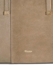 Dune London Brown Large Dorry Premium Tote Bag - Image 4 of 4