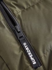 Zeleno - Superdry Sportski Puffer kaput - Slika 13 od 14