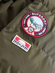 Zeleno - Superdry Sportski Puffer kaput - Slika 14 od 14