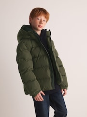 Zeleno - Superdry Sportski Puffer kaput - Slika 2 od 14