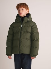 Zeleno - Superdry Sportski Puffer kaput - Slika 3 od 14