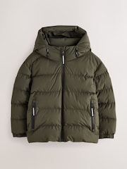 Zeleno - Superdry Sportski Puffer kaput - Slika 8 od 14