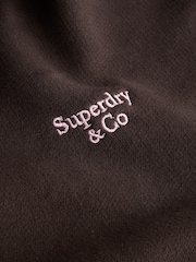 Superdry Brown Hoodie & Joggers Set - Image 11 of 13