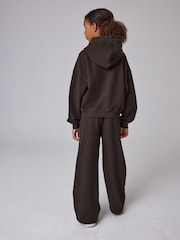 Superdry Brown Hoodie & Joggers Set - Image 3 of 13