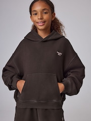 Superdry Brown Hoodie & Joggers Set - Image 4 of 13