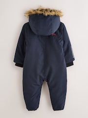 Superdry Navy Everest Snowsuit - Image 2 of 5