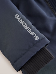 Superdry Navy Everest Snowsuit - Image 4 of 5