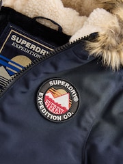 Superdry Navy Everest Snowsuit - Image 5 of 5
