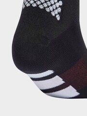 Negro - adidas RUN ADIZ QRTR Socks - Imagen 4 de 4