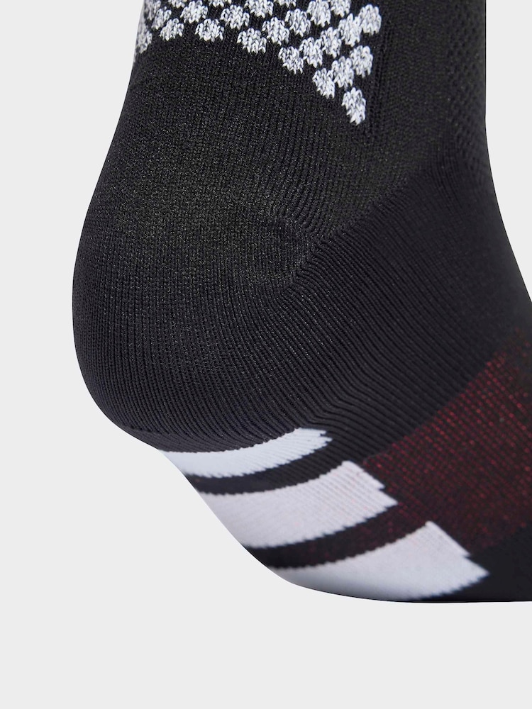 Negro - adidas RUN ADIZ QRTR Socks - Imagen 4 de 4