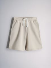 The Set 6 Piece Jersey Crew Short Sleeve Oversized T-Shirt and Shorts Set Green/White/Brown - Image 12 of 15