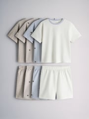 The Set The Set 4 Pack Oversized Short Sleeve T-Shirt and Short Pyjamas Set - Imagen 1 de 11