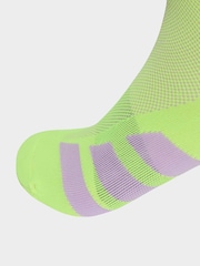 adidas Yellow RUN ADIZ QRTR Socks - Image 2 of 4