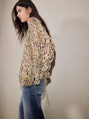 BHOEM Animal Buttoned Blouse - Image 4 of 6