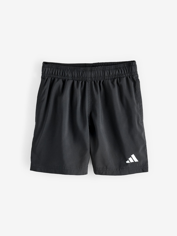 adidas Black Essentials Youth Swim Shorts - Image 1 of 1