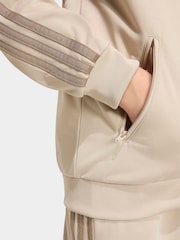 adidas Originals Brown Firebird Sweat Top - Image 5 of 7