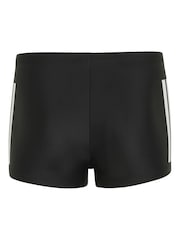 adidas Black 3S Shorts - Image 2 of 5